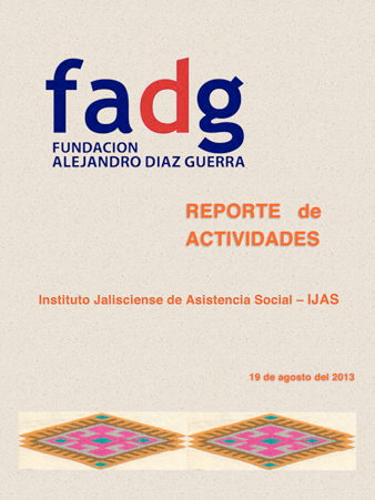 2013 FADG Informe anual